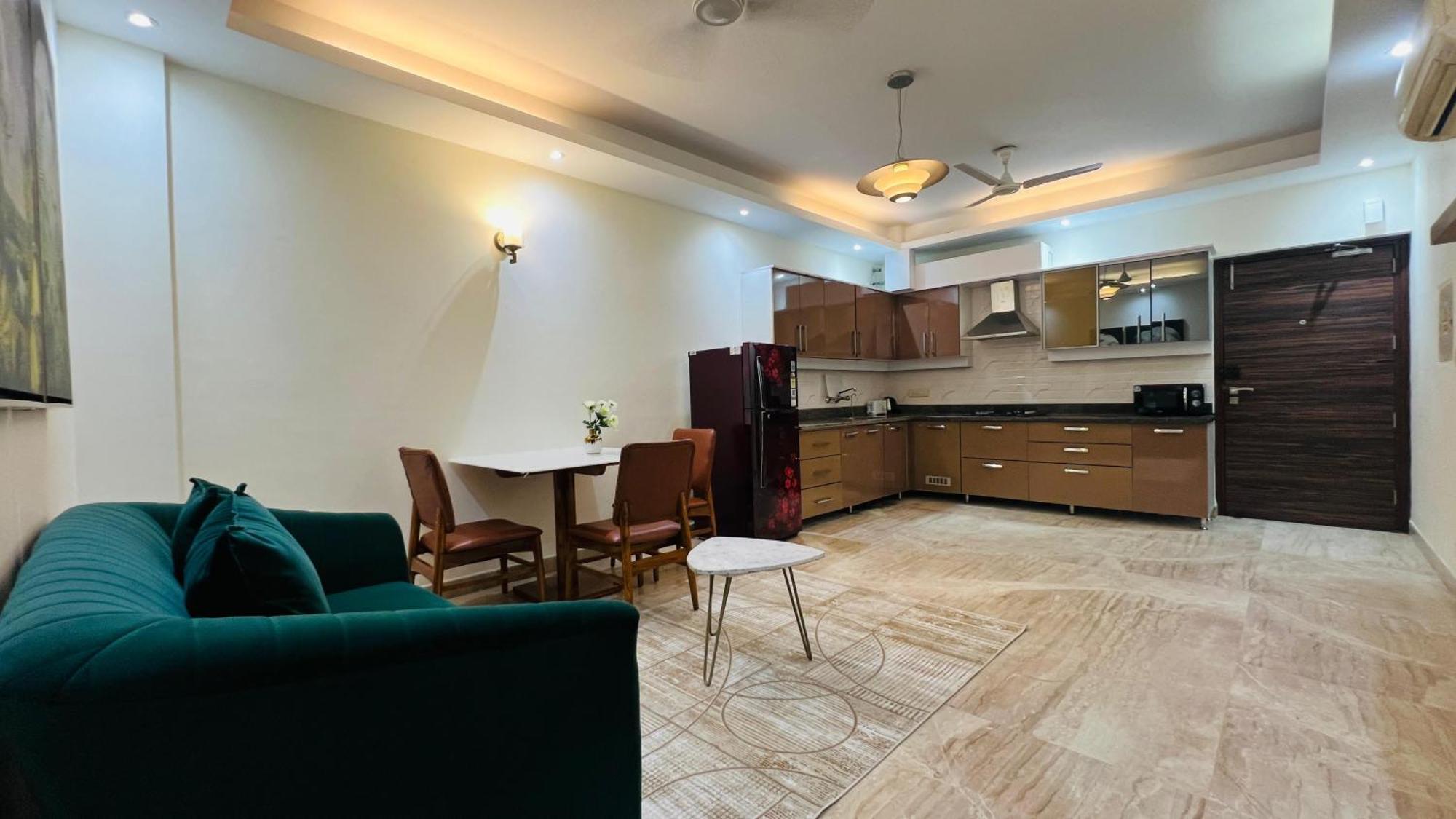 Olive Serviced Apartments - New Friends Colony New Delhi Eksteriør bilde