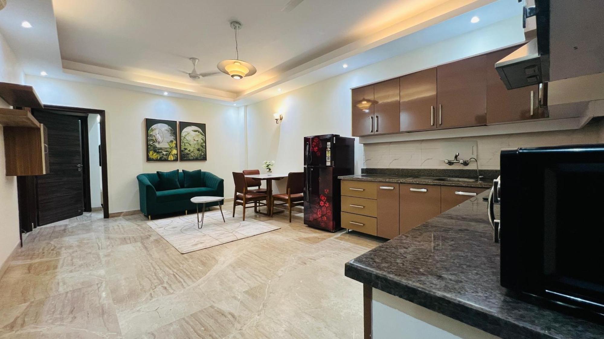 Olive Serviced Apartments - New Friends Colony New Delhi Eksteriør bilde
