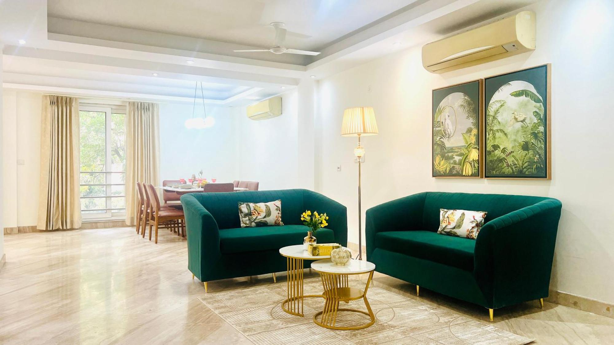 Olive Serviced Apartments - New Friends Colony New Delhi Eksteriør bilde
