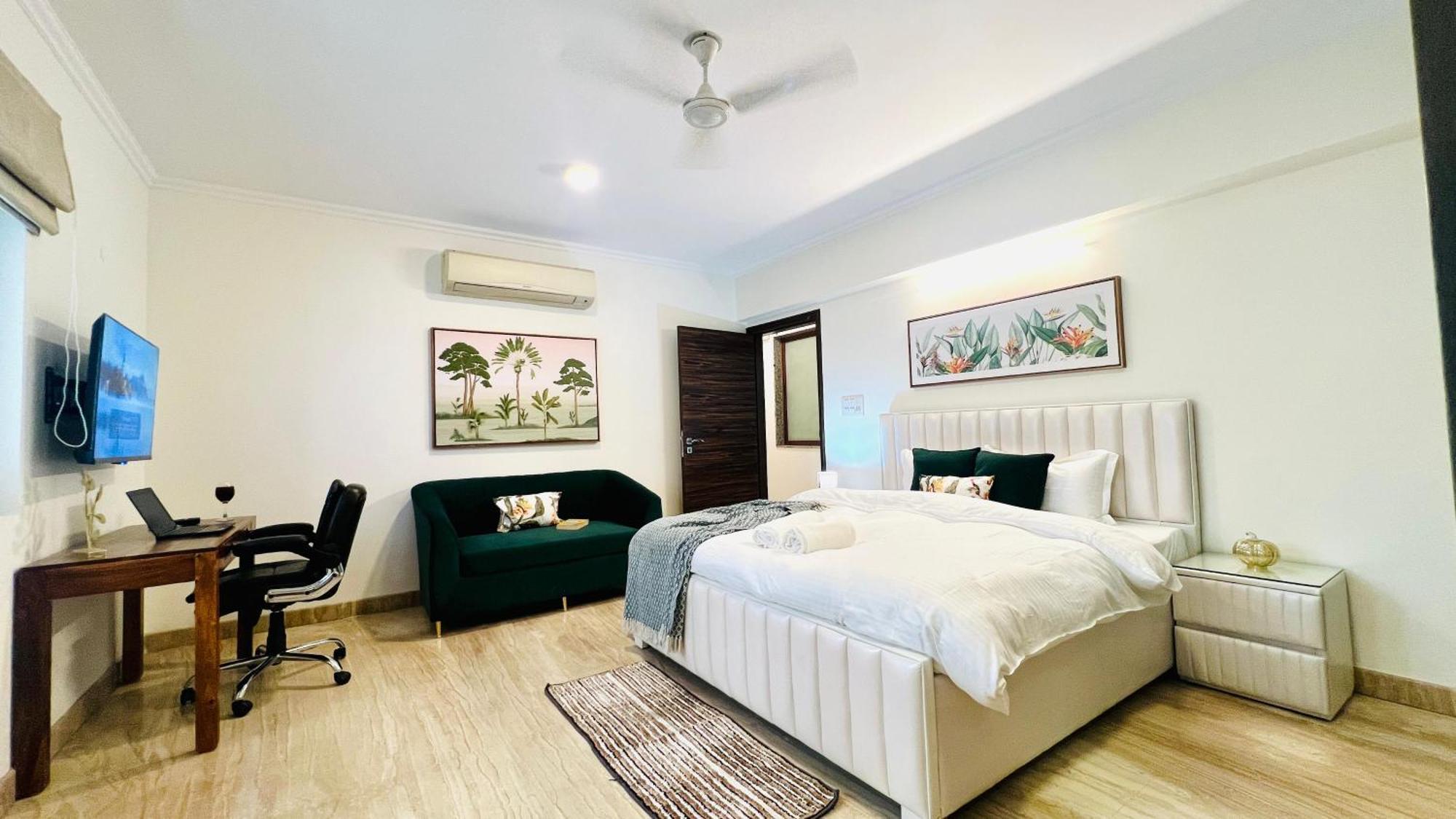 Olive Serviced Apartments - New Friends Colony New Delhi Eksteriør bilde