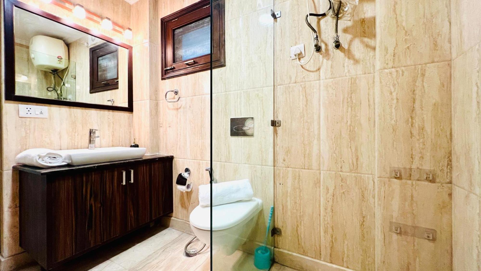 Olive Serviced Apartments - New Friends Colony New Delhi Rom bilde