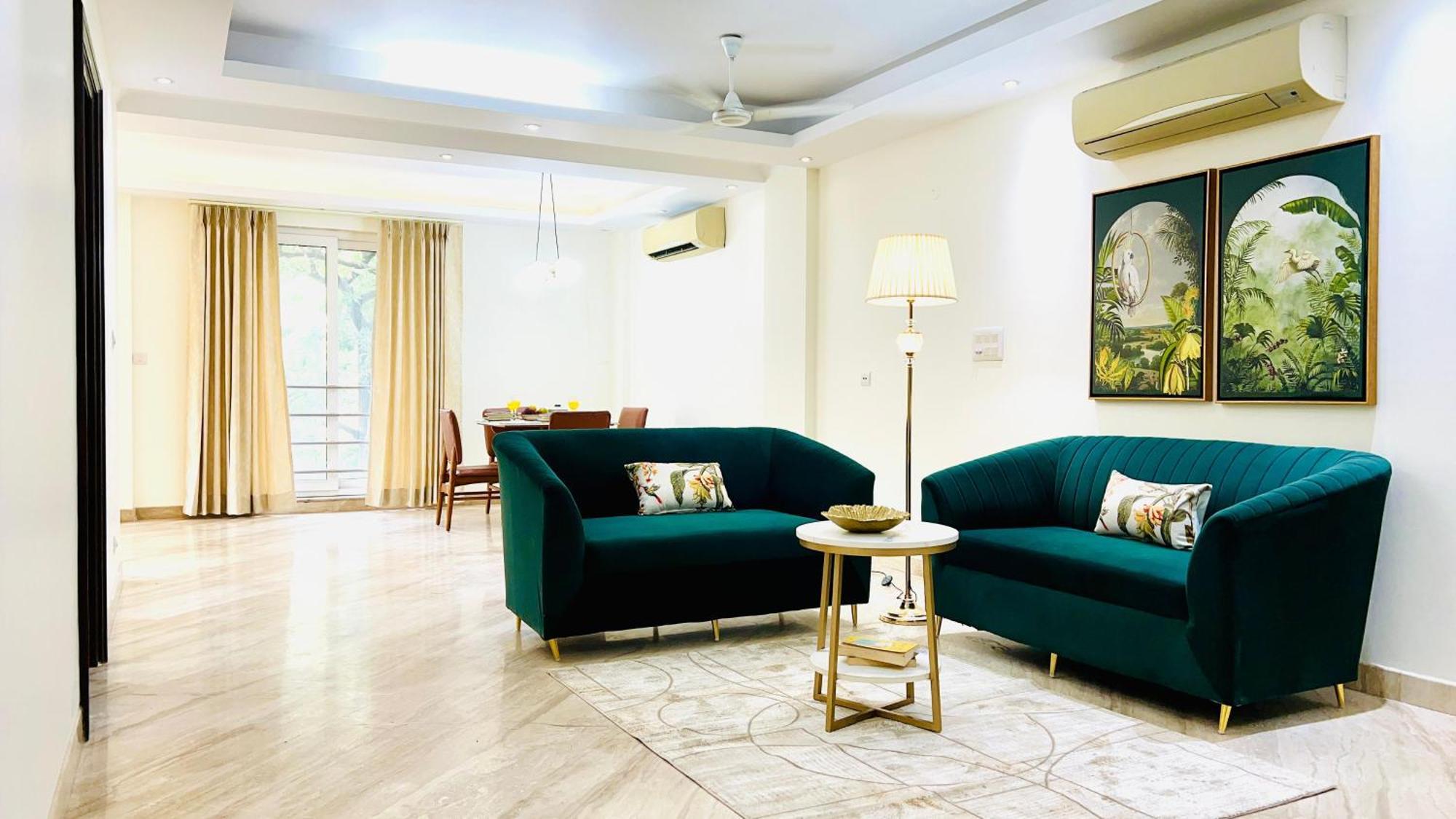 Olive Serviced Apartments - New Friends Colony New Delhi Rom bilde
